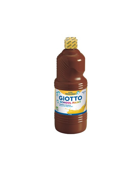 Guache Liquido Giotto Escolar 1 Litro Castanho