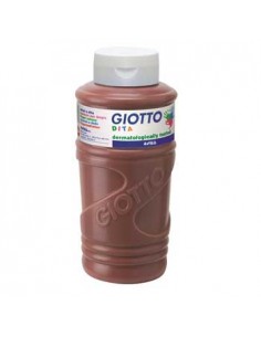 Guache Pintura Dedos Giotto Dita 750ml Castanho
