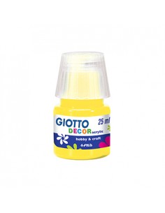 Guache Liquido Giotto Decor Acrilico 25ml Amarelo