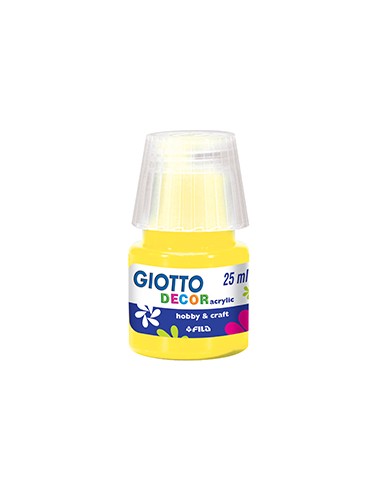 Guache Liquido Giotto Decor Acrilico 25ml Amarelo