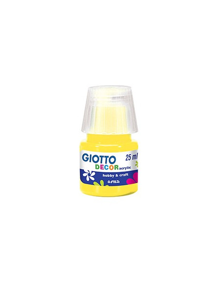 Guache Liquido Giotto Decor Acrilico 25ml Amarelo