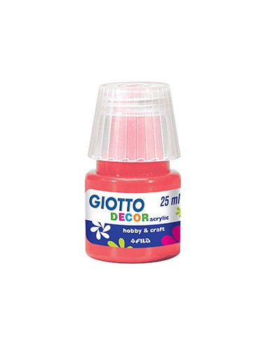 Guache Liquido Giotto Decor Acrilico 25ml Vermelhao