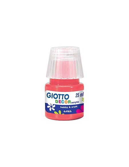 Guache Liquido Giotto Decor Acrilico 25ml Vermelhao