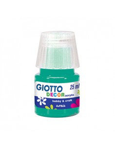 Guache Liquido Giotto Decor Acrilico 25ml Verde Esmeralda
