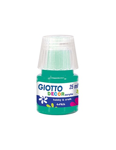 Guache Liquido Giotto Decor Acrilico 25ml Verde Esmeralda