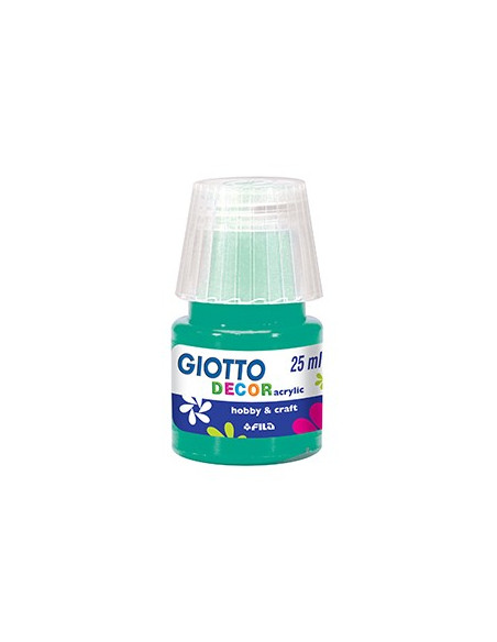 Guache Liquido Giotto Decor Acrilico 25ml Verde Esmeralda
