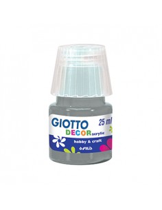 Guache Liquido Giotto Decor Acrilico 25ml Prata