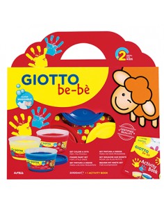 Guache Pintura Dedos Giotto Be-Be Set Pintura Dedos + Álbum