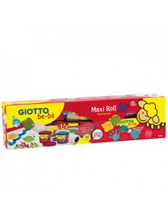 Guache Pintura Dedos Giotto Be-Be Set Pintura Dedos+Maxi Rol