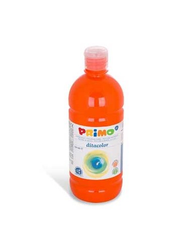 Guache Pintura Dedos Primo 750ml Laranja