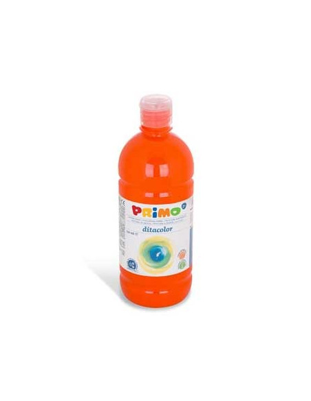 Guache Pintura Dedos Primo 750ml Laranja