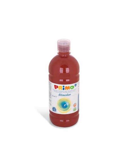 Guache Pintura Dedos Primo 750ml Castanho