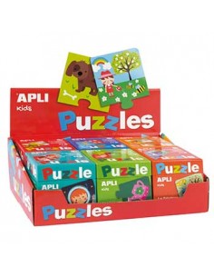 Expositor Jogo Educativo Puzzle Apli Kids 6un