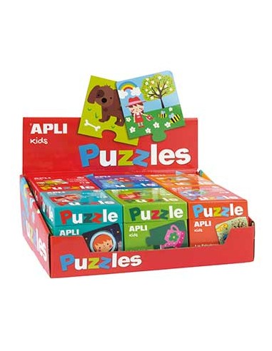 Expositor Jogo Educativo Puzzle Apli Kids 6un