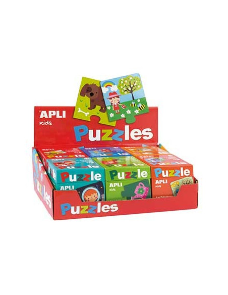 Expositor Jogo Educativo Puzzle Apli Kids 6un