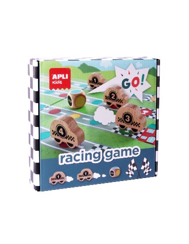 Jogo Educativo de Tabuleiro Apli Racing Game 1un