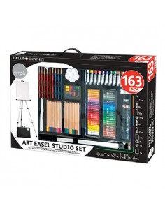Kit Pinturas Complete Art Easel Studio Set 163un