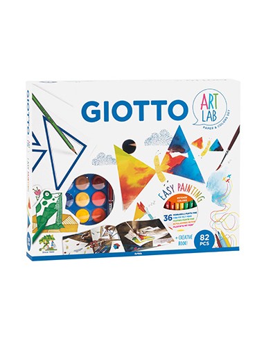 Conjunto Giotto Art Lab Easy Paiting