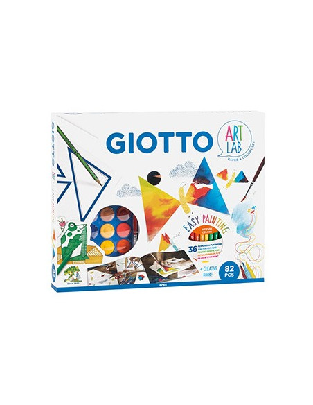 Conjunto Giotto Art Lab Easy Paiting