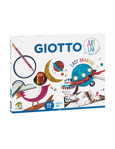 Conjunto Giotto Art Lab Easy Drawing