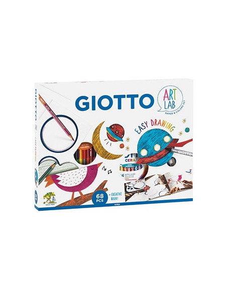 Conjunto Giotto Art Lab Easy Drawing