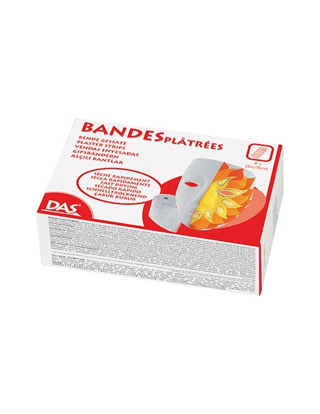 Bandas de Gesso DAS 8cmx3mts (4un)