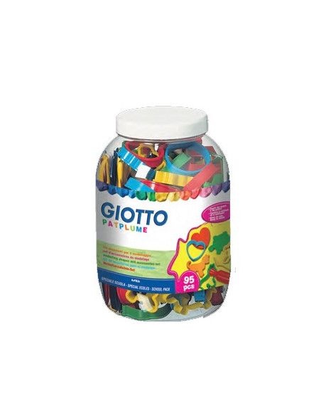 Acessorios Modelagem Giotto Patplume Sortido Boiao 95un