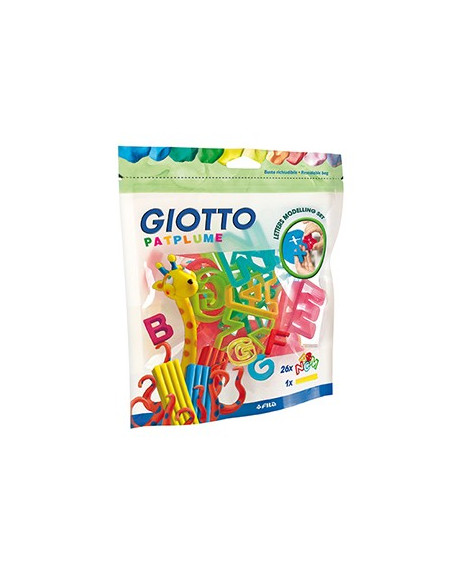 Acessorios Modelagem Giotto Patplume Letras Blister 26un