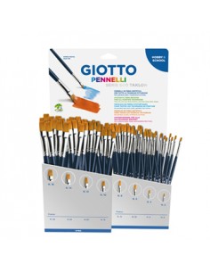 Pincel Guache e Aguarela Giotto Art 600 Taklon Sortido 96un