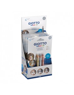 Lápis Facial Giotto Make Up Ouro Prata Bronze 3un