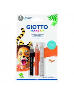 Lápis Facial Giotto Make Up Tigre 3un