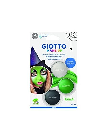 Pintura Facial Giotto Make Up 3x5ml Bruxa