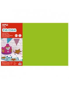 Placa de Cor Musgami 40x60cm 2mm Verde Claro 5Fls