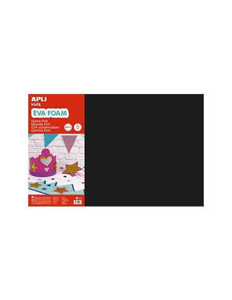 Placa de Cor Musgami 40x60cm 2mm Preto 5Fls