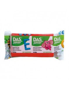 Pasta de modelar DAS Junior Vermelho 100gr