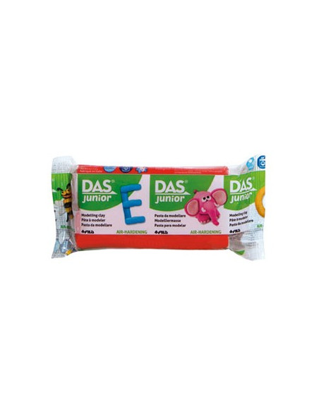 Pasta de modelar DAS Junior Vermelho 100gr