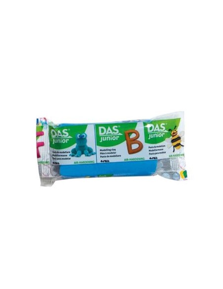 Pasta de modelar DAS Junior Azul Ciano 100gr
