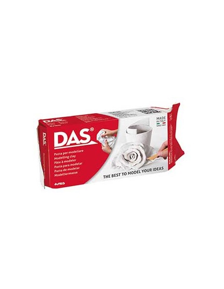 Pasta de modelar DAS Branca 500 g