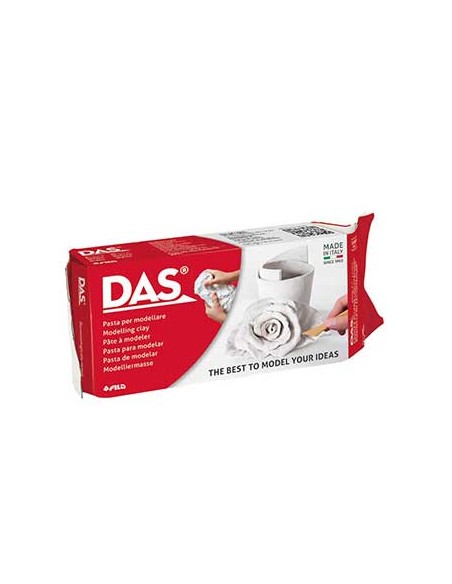 Pasta de modelar DAS Branca 1 Kg