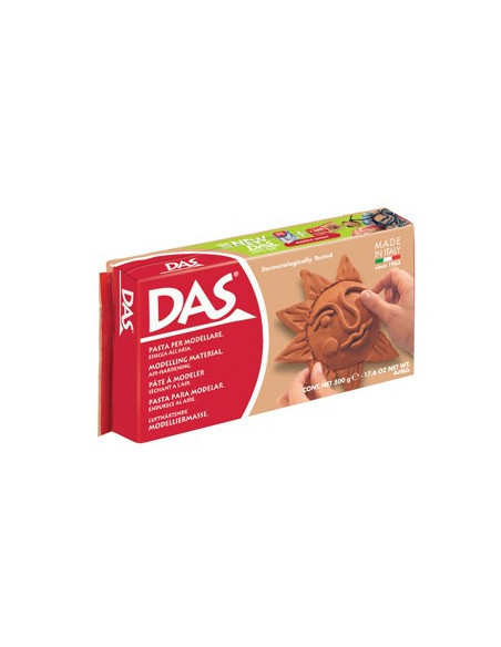 Pasta de modelar Das TS500 Terracota 500grs