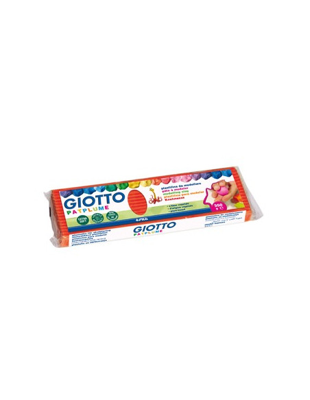 Plasticina Giotto Patplume 350gr Vermelho
