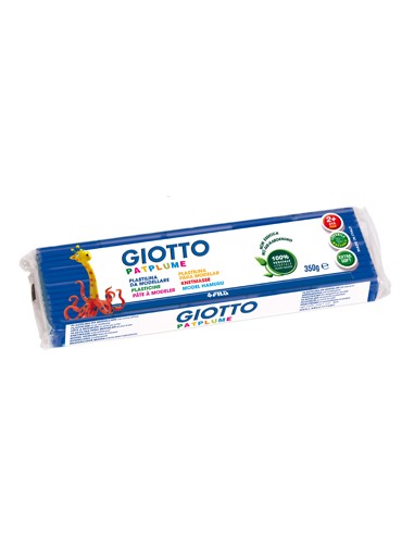 Plasticina Giotto Patplume 350gr Azul Escuro