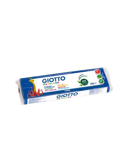Plasticina Giotto Patplume 350gr Azul Escuro