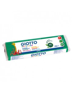 Plasticina Giotto Patplume 350gr Verde Escuro