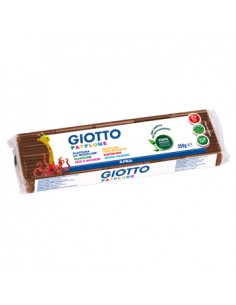 Plasticina Giotto Patplume 350gr Castanho