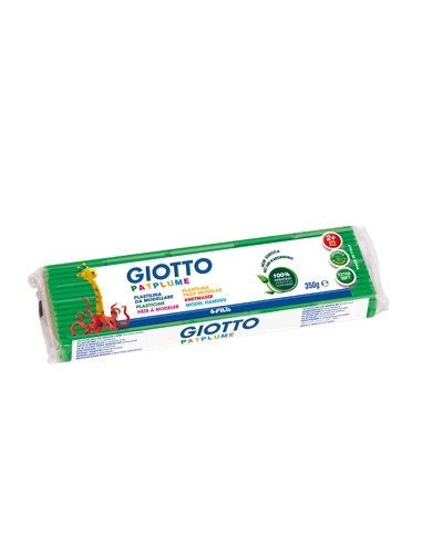 Plasticina Giotto Patplume 350gr Verde Claro