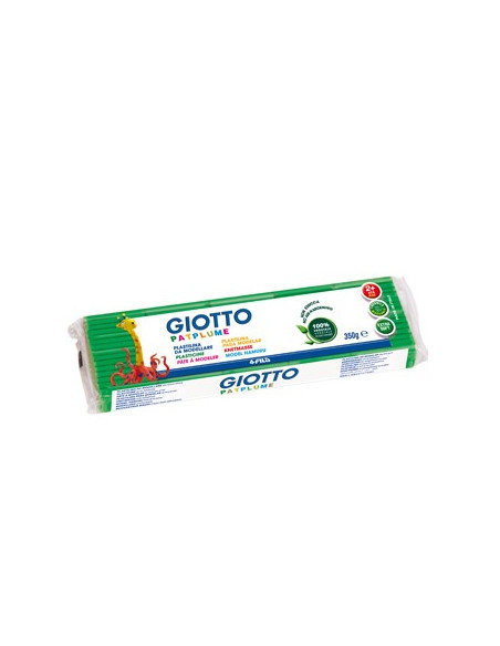 Plasticina Giotto Patplume 350gr Verde Claro