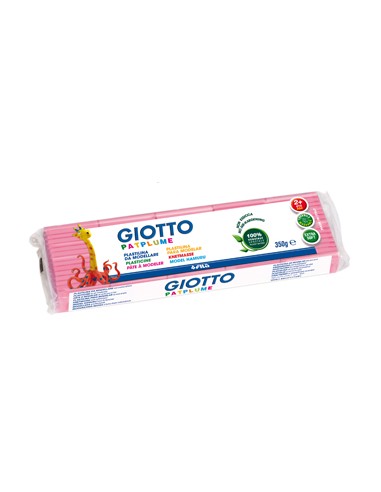 Plasticina Giotto Patplume 350gr Rosa