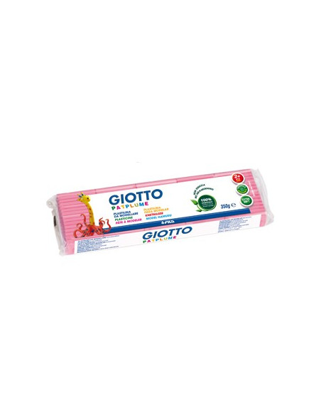 Plasticina Giotto Patplume 350gr Rosa