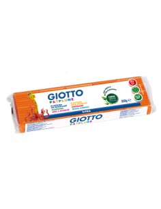 Plasticina Giotto Patplume 350gr Laranja